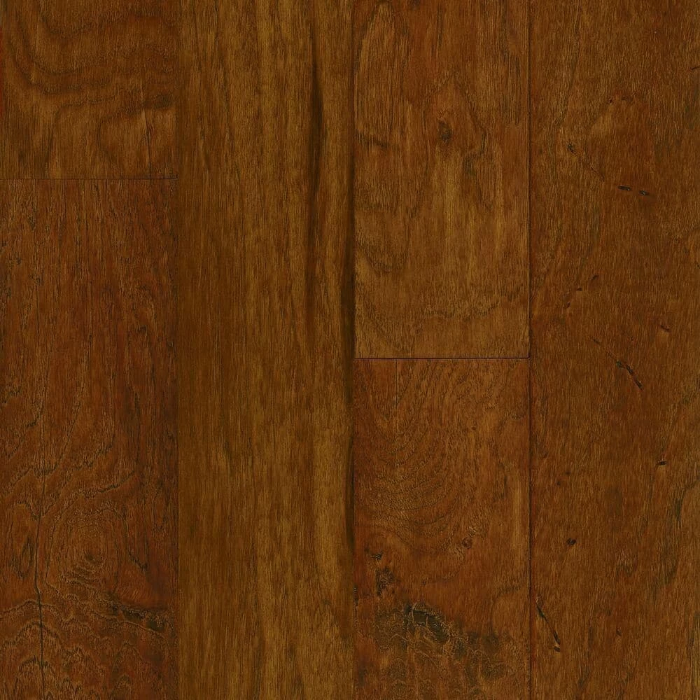 American Vintage Scraped Apple Cinnamon 3/8 in. x 5 in. x Varying Length Engineered Hardwood Flooring (25 sq. ft./case) by Bruce 1 American Vintage Scraped Apple Cinnamon 3/8 in. x 5 in. x Varying Length Engineered Hardwood Flooring (25 sq. ft./case) by Bruce