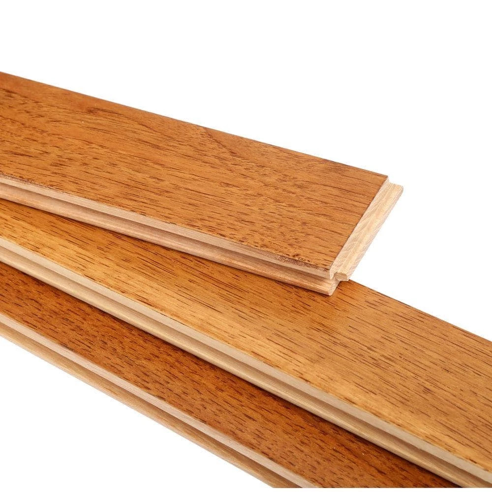 Hickory Autumn Wheat 3/4 in. Thick x 2-1/4 in. Wide x Varying Length Solid Hardwood Flooring (20 sq. ft. / case) by Bruce 4 Hickory Autumn Wheat 3/4 in. Thick x 2-1/4 in. Wide x Varying Length Solid Hardwood Flooring (20 sq. ft. / case) by Bruce - Image 4