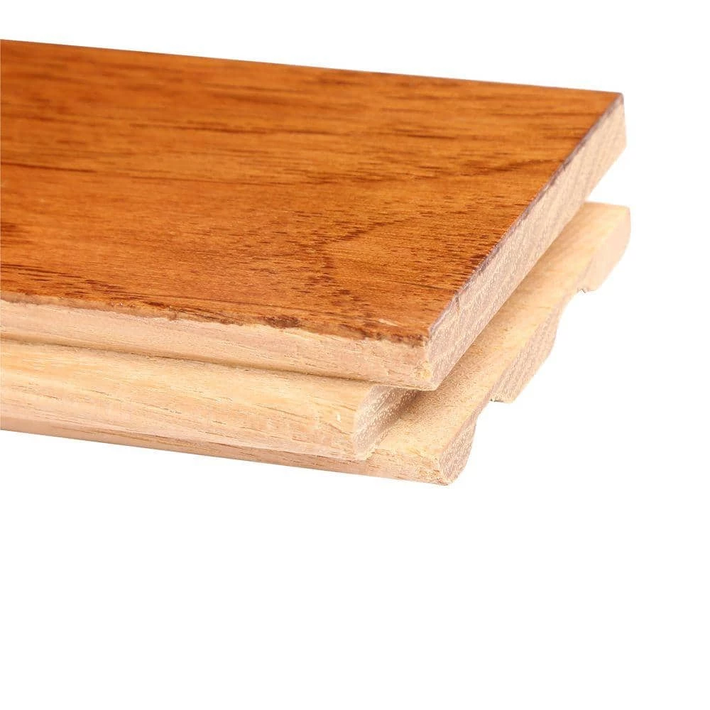 Hickory Autumn Wheat 3/4 in. Thick x 2-1/4 in. Wide x Varying Length Solid Hardwood Flooring (20 sq. ft. / case) by Bruce 8 Hickory Autumn Wheat 3/4 in. Thick x 2-1/4 in. Wide x Varying Length Solid Hardwood Flooring (20 sq. ft. / case) by Bruce - Image 8