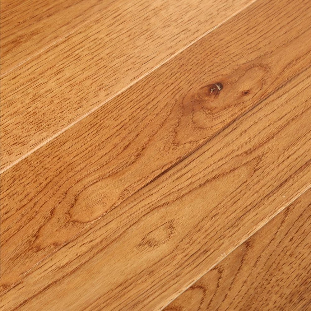 Hickory Autumn Wheat 3/4 in. Thick x 3-1/4 in. Wide x Varying Length Solid Hardwood Flooring (22 sq. ft. / case) by Bruce 3 Hickory Autumn Wheat 3/4 in. Thick x 3-1/4 in. Wide x Varying Length Solid Hardwood Flooring (22 sq. ft. / case) by Bruce - Image 3