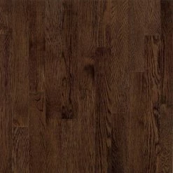 American Originals Barista Brown Oak 3/8 in. T x 5 in. W x Varying L Engineered Click Hardwood Flooring(22 sq. ft./case) by Bruce