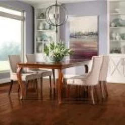 American Vintage Black Cherry Oak 3/8 in. T x 5 in. W x Varying L Engineered Scraped Hardwood Flooring (25 sq. ft./case) by Bruce -CheapFANMATS || Bruce Store black cherry bruce engineered hardwood eamv5bcee 31 1000