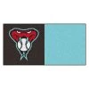 Arizona Diamondbacks Black Residential 18 in. x 18 Peel and Stick Carpet Tile (20 Tiles/Case) 45 sq. ft. by FANMATS