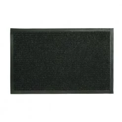 Southern Oaks Dual Rib Mat Black 21 in. x 36 in. by FANMATS