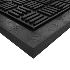 MLB New York Yankees Black 19 in. x 30 in. Vinyl Indoor/Outdoor Door Mat by FANMATS -CheapFANMATS || Bruce Store black fanmats door mats 11307 1f 1000