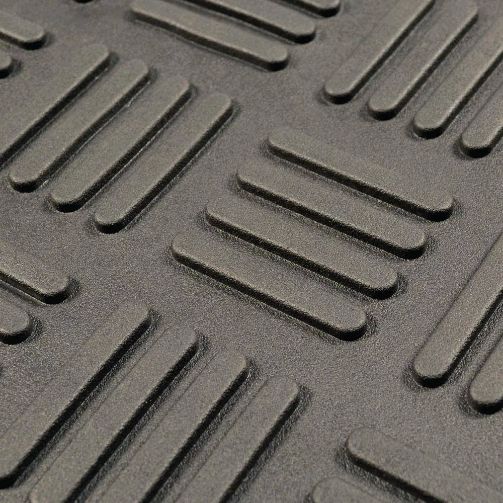 NBA Golden State Warriors Black 19 in. x 30 in. Vinyl Door Mat by FANMATS 4 NBA Golden State Warriors Black 19 in. x 30 in. Vinyl Door Mat by FANMATS - Image 4