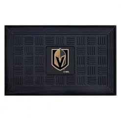 Vegas Golden Knights 19.5in. x 31in. Heavy Duty Vinyl Medallion Door Mat by FANMATS
