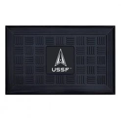 U.S. Space Force 19.5in. x 31in. Heavy Duty Vinyl Medallion Door Mat by FANMATS