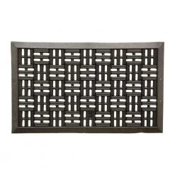 Southern Oaks Rubber Trellis Scraper Mat 18 in. x 30 in. by FANMATS