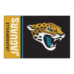 NFL - Jacksonville Jaguars Black Uniform Inspired 2 ft. x 3 ft. Area Rug by FANMATS