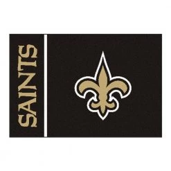 NFL - New Orleans Saints Black Uniform Inspired 2 ft. x 3 ft. Area Rug by FANMATS