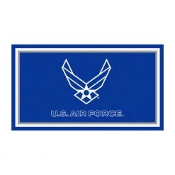 U.S. Air Force Blue 3 ft. x 5 ft. Plush Area Rug by FANMATS