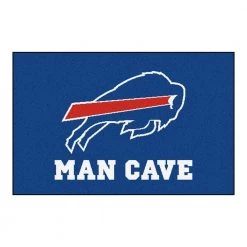 NFL Buffalo Bills Blue Man Cave 2 ft. x 3 ft. Area Rug by FANMATS