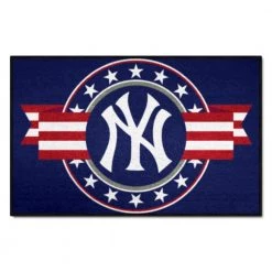 New York Yankees Patriotic Blue 1.5 ft. x 2.5 ft. Starter Area Rug by FANMATS