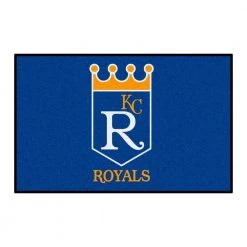 Kansas City Royals Blue 1 ft. 7 in. x 2 ft. 6 in. Starter Area Rug by FANMATS