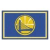 NBA - Golden State Warriors Blue 4 ft. x 6 ft. Area Rug by FANMATS