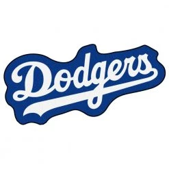 Los Angeles Dodgers Blue 2.5 ft. x 2.5 ft. Mascot Area Rug by FANMATS