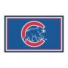 Chicago Cubs Blue 4 ft. x 6 ft. Plush Area Rug by FANMATS