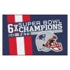 New England Patriots Dynasty Blue 5 ft. x 8 ft. Ulti-Mat Area Rug by FANMATS