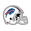 Buffalo Bills Blue 3 ft. x 2 ft. Mascot Helmet Area Rug by FANMATS