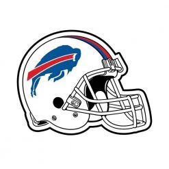 Buffalo Bills Blue 3 ft. x 2 ft. Mascot Helmet Area Rug by FANMATS