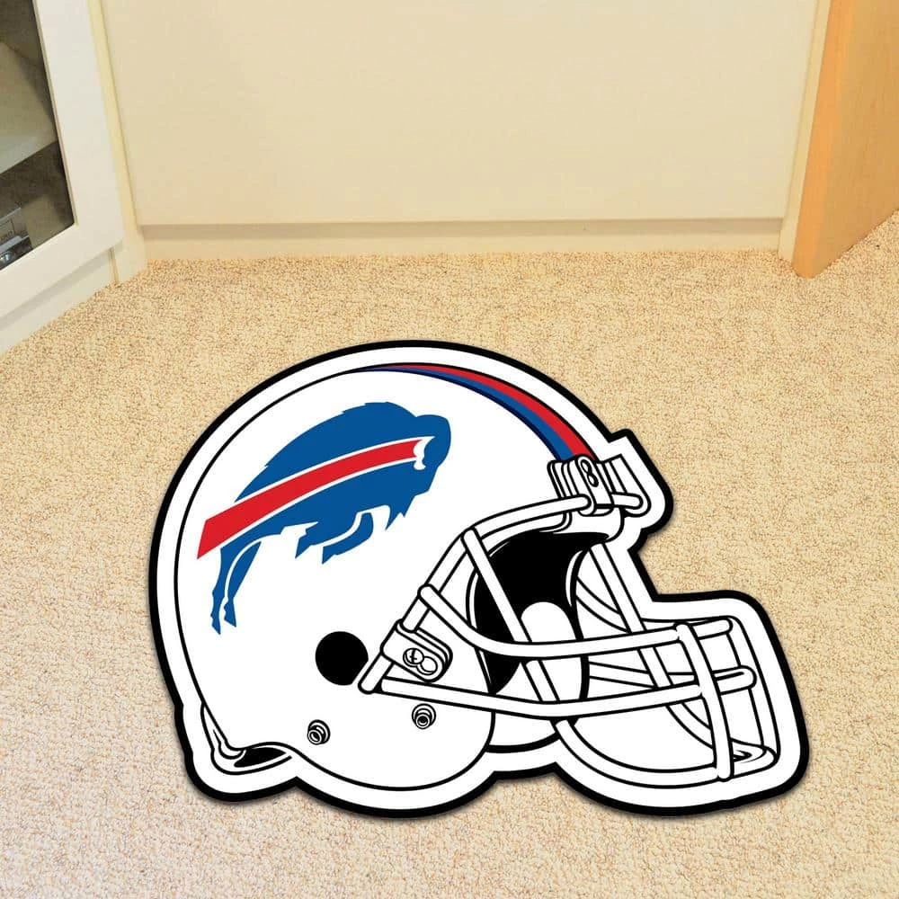 Buffalo Bills Blue 3 ft. x 2 ft. Mascot Helmet Area Rug by FANMATS 2 Buffalo Bills Blue 3 ft. x 2 ft. Mascot Helmet Area Rug by FANMATS - Image 2