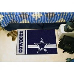 NFL - Dallas Cowboys Blue Uniform Inspired 2 ft. x 3 ft. Indoor/Outdoor Area Rug by FANMATS -CheapFANMATS || Bruce Store blue fanmats sports rugs 8242 40 1000