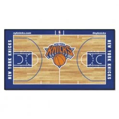 New York Knicks 2 ft. x 4 ft. NBA Court Runner Rug by FANMATS