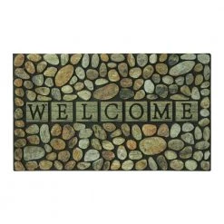 Southern Oaks Pebble Welcome Crumb Rubber Mat 18 in. x 30 in. by FANMATS