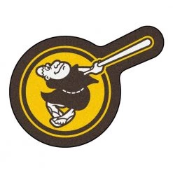 San Diego Padres Brown 2.5 ft. x 3.5 ft. Mascot Area Rug by FANMATS