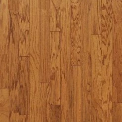 Town Hall Oak Butterscotch 3/8 in. T x 3 in. W x Random Length Engineered Hardwood Flooring (31.5 sq. ft./case) by Bruce