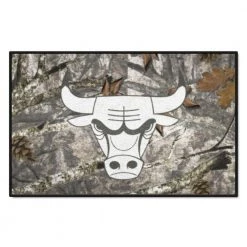 Chicago Bulls Camo Starter Mat Accent Rug - 19in. x 30in. by FANMATS