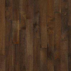 Maple Cappuccino 3/4 in. Thick x 2-1/4 in. Wide x Varying Length Solid Hardwood Flooring (20 sq. ft. / case) by Bruce