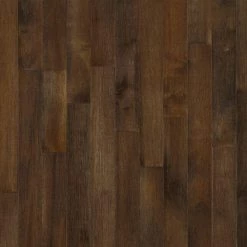 Cappuccino Maple 3/4 in. Thick x 3-1/4 in. Wide x Varying Length Solid Hardwood Flooring (22 sq. ft. / case) by Bruce