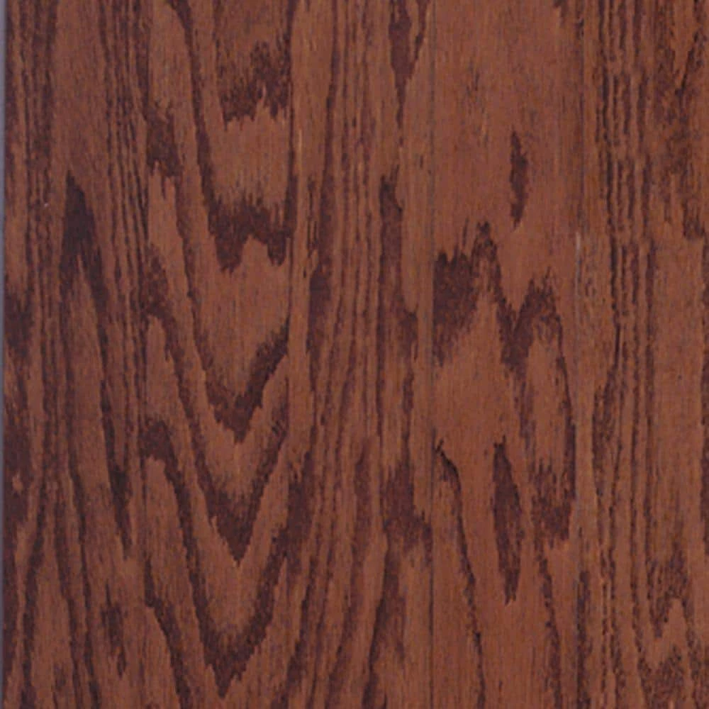 Cherry Oak 5/8 in. Thick x 2-1/4 in. Wide x 78 in. Length Overlap Reducer Molding by Bruce 2 Cherry Oak 5/8 in. Thick x 2-1/4 in. Wide x 78 in. Length Overlap Reducer Molding by Bruce - Image 2