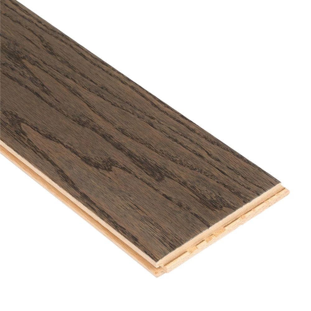 American Originals Coastal Gray Oak 3/4 in. T x 5 in. W x Varying L Solid Hardwood Flooring (23.5 sq. ft./case) by Bruce 4 American Originals Coastal Gray Oak 3/4 in. T x 5 in. W x Varying L Solid Hardwood Flooring (23.5 sq. ft./case) by Bruce - Image 4
