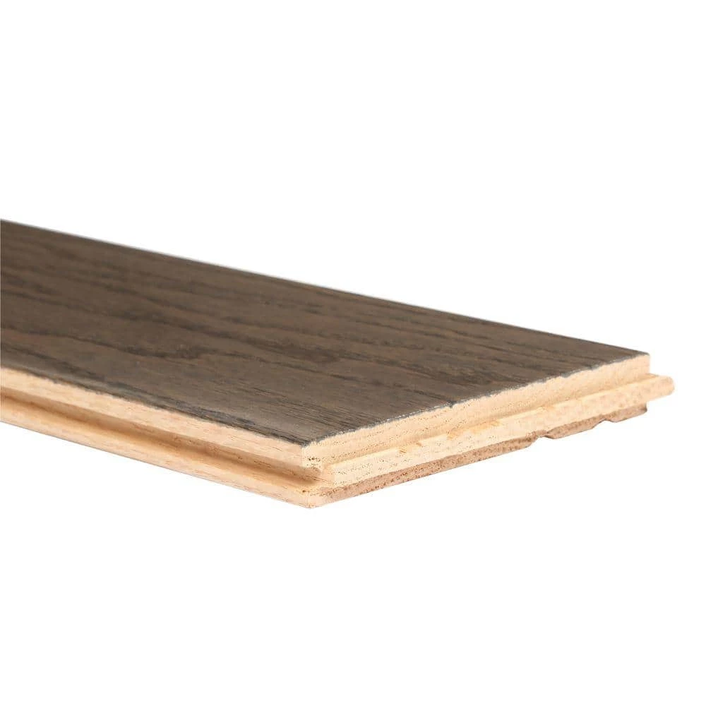 American Originals Coastal Gray Oak 3/4 in. T x 5 in. W x Varying L Solid Hardwood Flooring (23.5 sq. ft./case) by Bruce 8 American Originals Coastal Gray Oak 3/4 in. T x 5 in. W x Varying L Solid Hardwood Flooring (23.5 sq. ft./case) by Bruce - Image 8