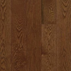 American Originals Deep Russet Oak 3/4 in. T x 2-1/4 in. W x Varying L Solid Hardwood Flooring (20 sq. ft. /case) by Bruce
