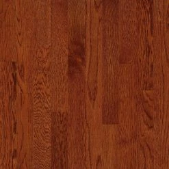 American Originals Ginger Snap Oak 3/4 in. T x 2-1/4 in. W x Varying L Solid Hardwood Flooring (20 sq. ft. /case) by Bruce