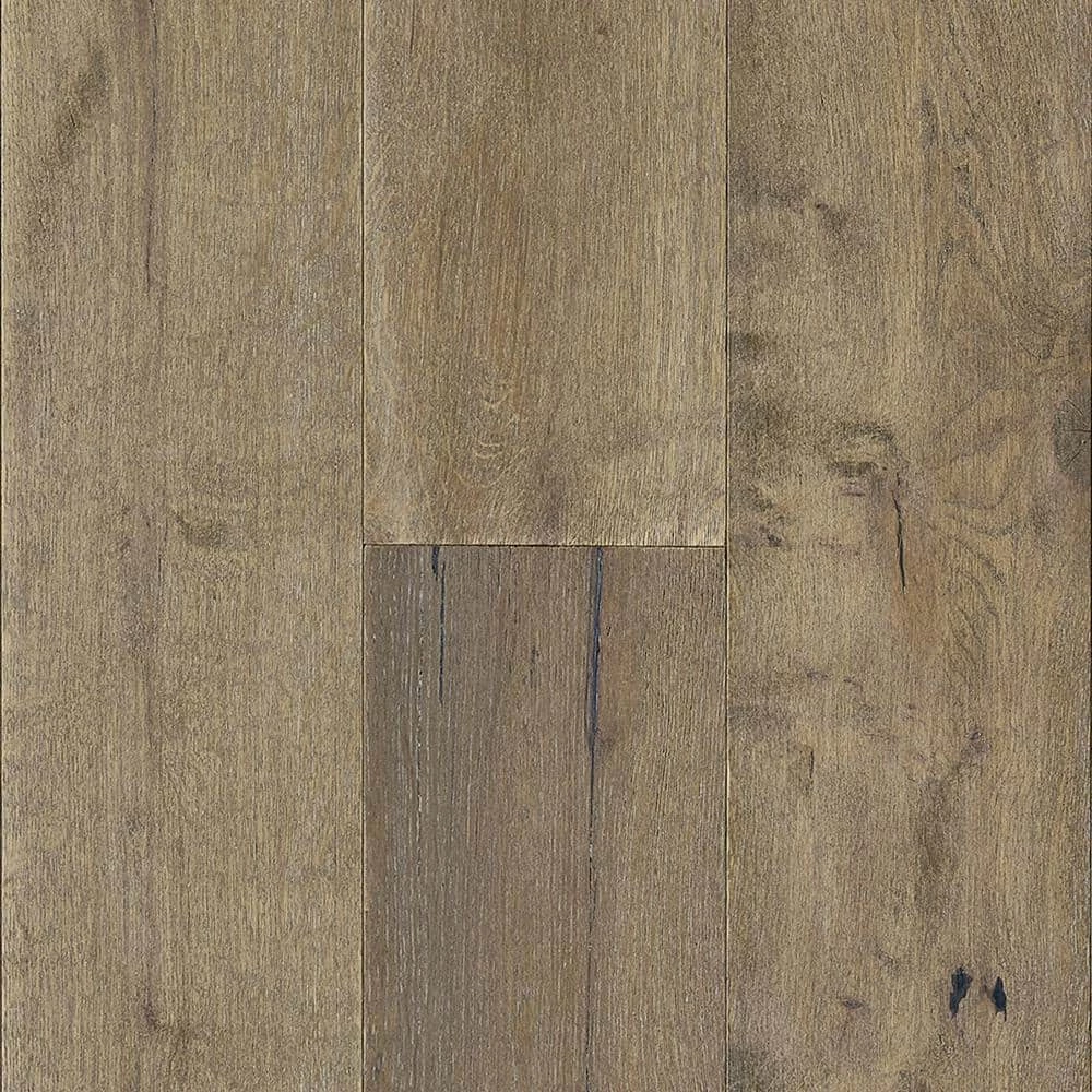 Time Honored Oak Gray 3/8 in. T x 7-1/4 in. W x Varying L Engineered Click Hardwood Flooring (32.63 sq. ft./case) by Bruce 1 Time Honored Oak Gray 3/8 in. T x 7-1/4 in. W x Varying L Engineered Click Hardwood Flooring (32.63 sq. ft./case) by Bruce