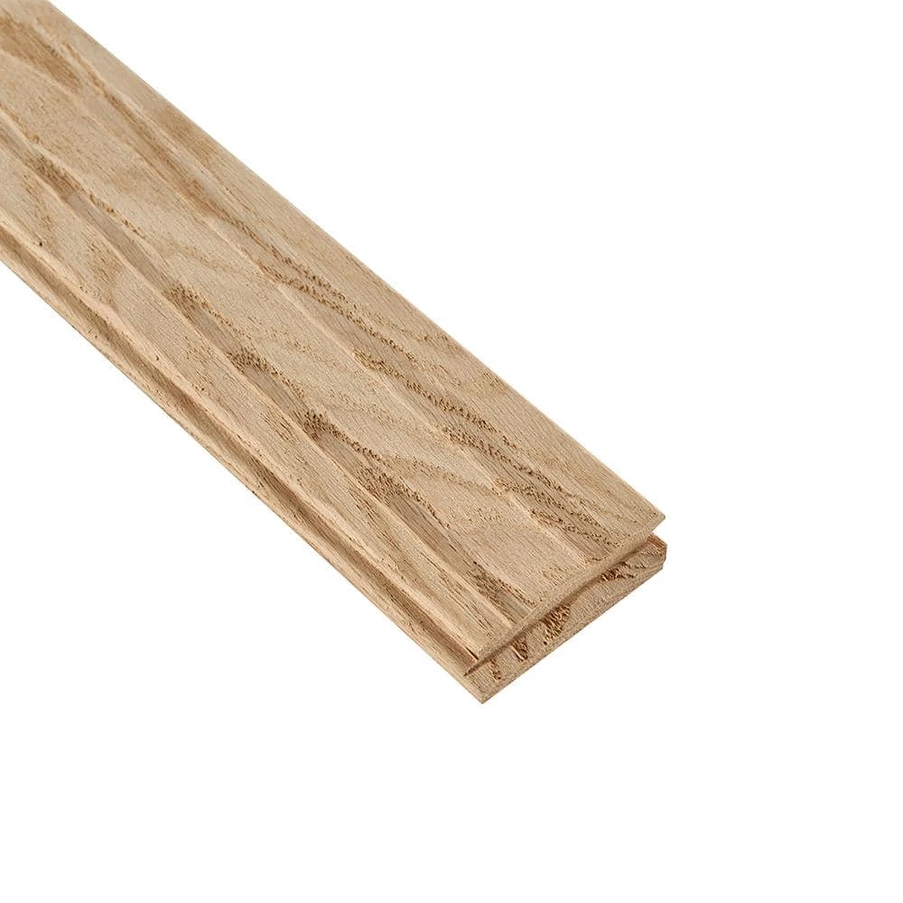 Plano Low Gloss Gray Oak 3/4 in. T x 3-1/4 in. W x Varying Length Solid Hardwood Flooring (22 sq. ft./case) by Bruce 3 Plano Low Gloss Gray Oak 3/4 in. T x 3-1/4 in. W x Varying Length Solid Hardwood Flooring (22 sq. ft./case) by Bruce - Image 3