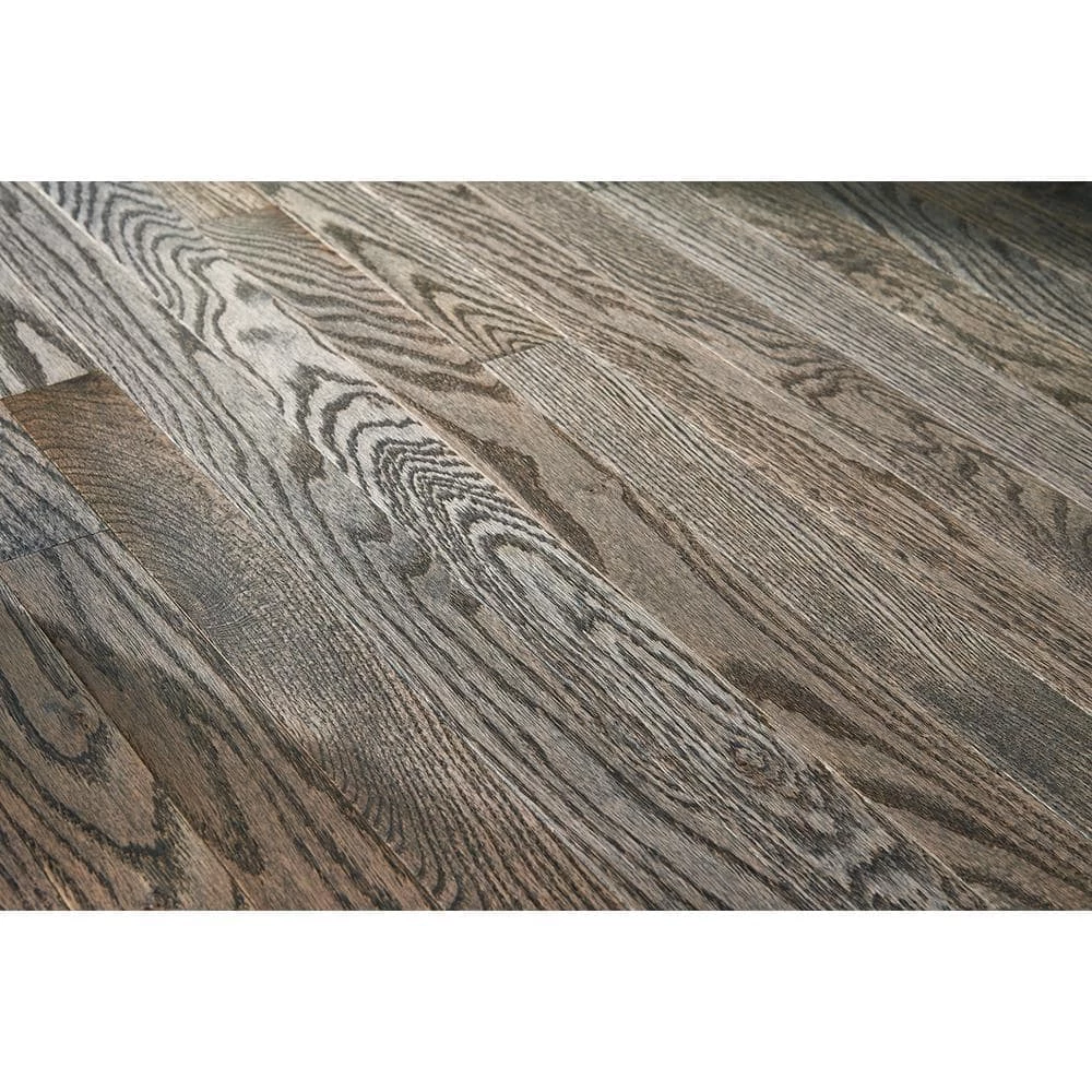 Plano Low Gloss Gray Oak 3/4 in. T x 3-1/4 in. W x Varying Length Solid Hardwood Flooring (22 sq. ft./case) by Bruce 5 Plano Low Gloss Gray Oak 3/4 in. T x 3-1/4 in. W x Varying Length Solid Hardwood Flooring (22 sq. ft./case) by Bruce - Image 5