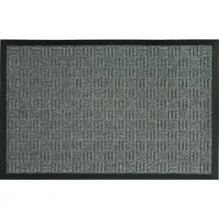 Southern Oaks Floor Saver Mat Parquet Gray 18 in. x 30 in. by FANMATS