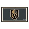Vegas Golden Knights Gray 3 ft. x 5 ft. Plush Area Rug by FANMATS