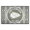 Kansas City Chiefs Southern Style Gray 1.5 ft. x 2.5 ft. Starter Area Rug by FANMATS