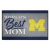 Michigan Wolverines World's Best Mom Starter Mat Accent Rug - 19in. x 30in. by FANMATS
