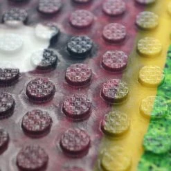 University of Kansas 19 in. x 30 in. Rubber Scraper Door Mat by FANMATS -CheapFANMATS || Bruce Store green fanmats door mats 32904 c3 1000