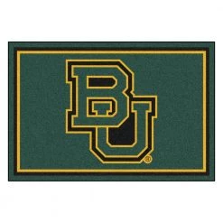 NCAA - Baylor University Grren 8 ft. x 5 ft. Indoor Area Rug by FANMATS