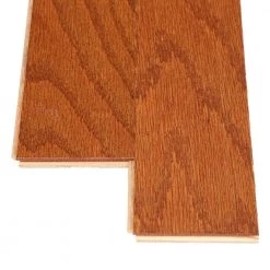 Colony Collection Oak Gunstock 3/8 in. T x 3 in. W x Varying Length Engineered Hardwood Floor (31.5 sq. ft./case) by Bruce -CheapFANMATS || Bruce Store gunstock bruce engineered hardwood evs3231ee 77 1000