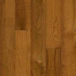 Plano Oak Gunstock 3/4 in. Thick x 5 in. Wide x Varying Length Solid Hardwood Flooring (376 sq. ft. / pallet) by Bruce